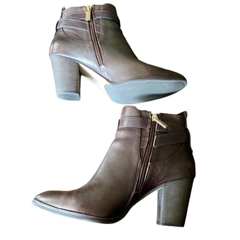 Louise Et Cie Vianne Brown Leather Boots 9